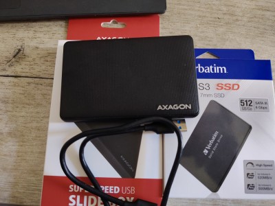 SSD Extern Kit uri soft auto Elsawin, Delphi, Haynes, Xentry, etc foto