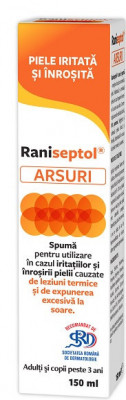 Raniseptol spray arsuri spuma 150ml foto