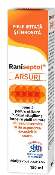 Raniseptol spray arsuri spuma 150ml