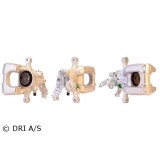 Etrier frana Audi A3 Cabriolet; Seat Altea; Vw Golf 6, Golf Plus, Jetta 4, Dri 4296910, parte montare : Punte Spate, Dreapta, Fata