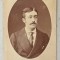 TANARUL C.GH. ANGELESCU , PARIS , FOTOGRAFIE C.D.V. , 1877