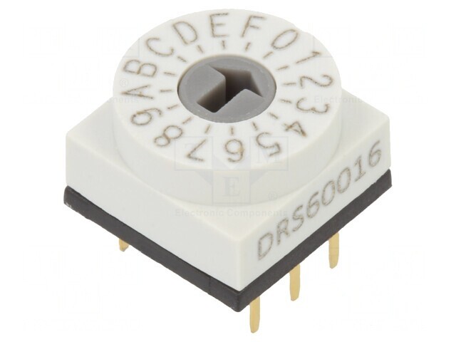 &Icirc;ntrerupător codificare PCB THT 2,54mm