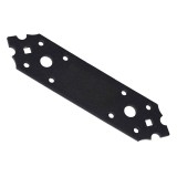 Placa Perforata Imbinare Lemn Negru Decorativ 160X40X2.5Mm - 10Buc
