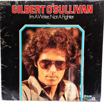 lp Gilbert O&amp;#039;Sullivan &amp;lrm;&amp;ndash; I&amp;#039;m A Writer, Not A Fighter 1973 NM / VG+ MAM Germania foto