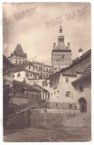 4446 - SIGHISOARA, Mures, Romania - old postcard, real Photo - used, Circulata, Fotografie