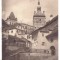 4446 - SIGHISOARA, Mures, Romania - old postcard, real Photo - used