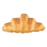 Cumpara ieftin Croissant decorativ plastic maro 13x7x5 cm