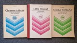 SET LIMBA ROMANA GRAMATICA MANUAL PENTRU CLASA VI, VII, VIII - Ion Popescu