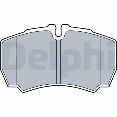 DELPHI LP3573 set placute frana,frana disc foto