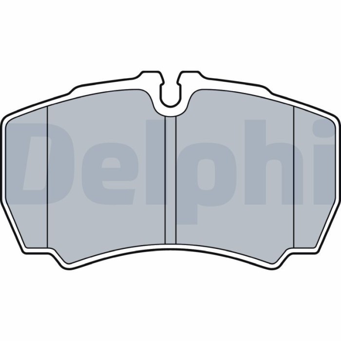 DELPHI LP3573 set placute frana,frana disc