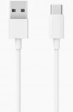 Cablu date si incarcare USB - USB-C, 6A, alb, 3 metri