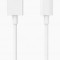 Cablu date si incarcare USB - USB-C, 6A, alb, 3 metri