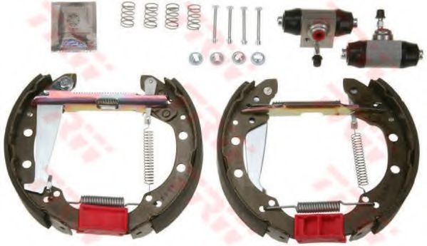 Set saboti frana SKODA FABIA II Combi (2007 - 2014) TRW GSK1512