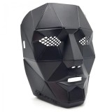 Masca Personaj Squid Game, Neagra, din Plastic, Front Men, Pentru Carnaval