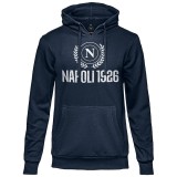 SSC Napoli hanorac de bărbați cu glugă Crest navy - XXL