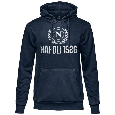 SSC Napoli hanorac de bărbați cu glugă Crest navy - L foto