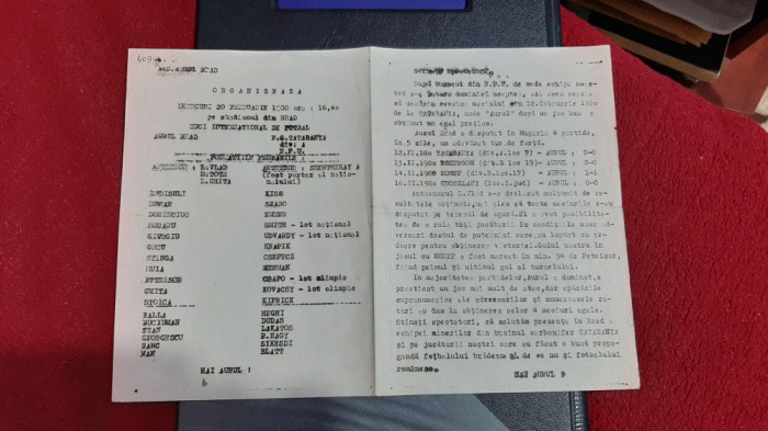 program Aurul Brad - Tatabanya