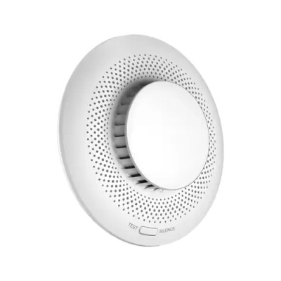 Senzor de fum Smart Home EZVIZ, avertizare optica si acustica, comunicare Wireless ZigBee CS-T4C foto