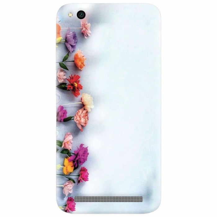 Husa silicon pentru Xiaomi Redmi 5A, Flowers