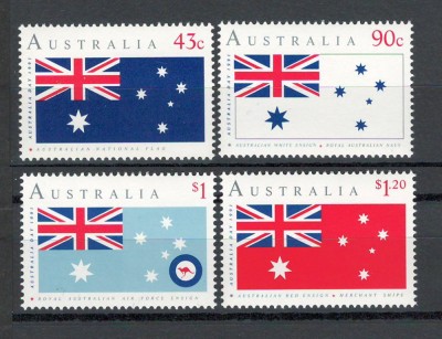 Australia 1991 Mi 1233/36 MNH, nestampilat - Steaguri foto