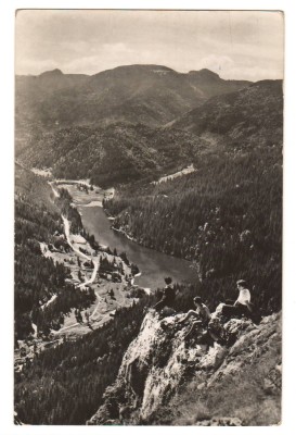 CPIB 21675 - CARTE POSTALA - LACUL ROSU. VEDERE DE PE SUHARDUL MIC, RPR foto