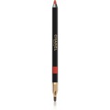 Chanel Le Crayon L&egrave;vres Long Lip Pencil creion contur pentru buze pentru un efect de lunga durata culoare 180 Rouge Brique 1,2 g