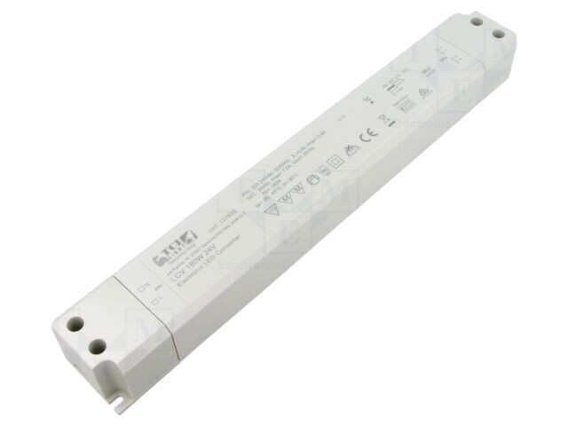 Alimentator pulsatoriu LED TCI 24VDC 7,5A 220-240VAC IP20