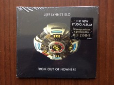 jeff lynne elo from out of nowhere 2019 Electric Light Orchestra album cd disc muzica pop rock sigilat nou