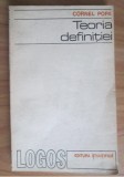 Cornel Popa - Teoria definitiei