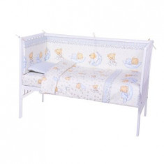 Lenjerie patut cu 7 piese Sleepy Little Bear Crem 015