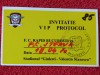 Invitatie meci fotbal RAPID BUCURESTI - STEAUA BUCURESTI (18.04.2010)