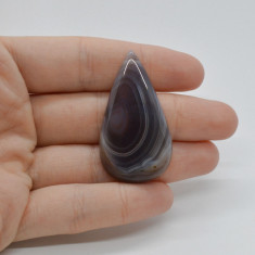 Cabochon agat botswana 44x24x7mm c5