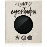 Cumpara ieftin PuroBIO Cosmetics Compact Eyeshadows fard ochi rezervă culoare 04 Black 2,5 g