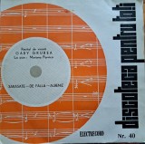 Disc Vinil Discoteca pentru toti Nr.40-Recital de vioara Gaby Grubea -pian Mariana Parnica -Electrecord-ECC 930
