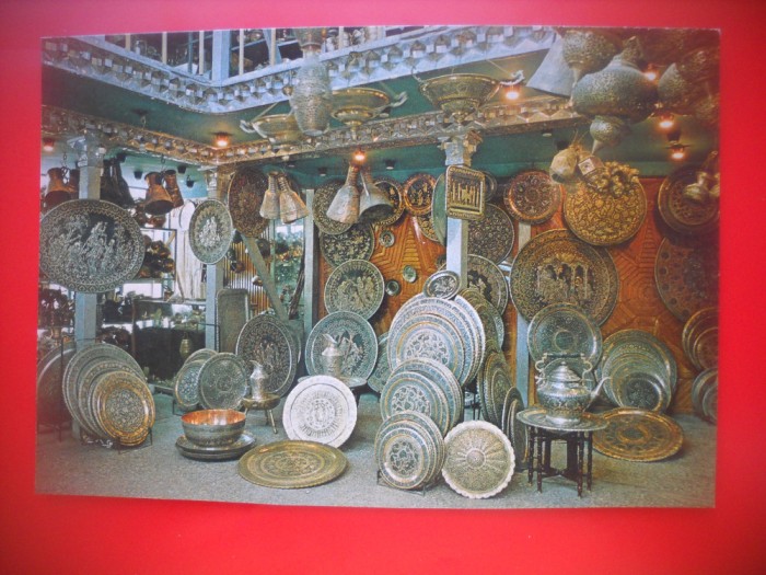 HOPCT 5081 PIATA TRADITIONALA MANUFACTURA TEHERAN IRAN -ASIA-NECIRCULATA