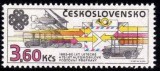 C2416 - Cehoslovacia 1983 - Comunicatii neuzat,perfecta stare, Nestampilat