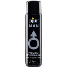 Pjur MAN Extremeglide - Lubrifiant Premium pe Bază de Silicon pentru Bărbați, 100 ml