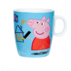 Cana pentru copii, Peppa Pig, portelan, 230 ml