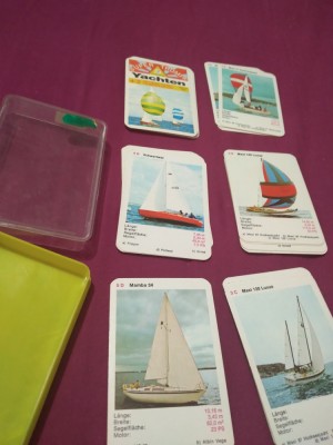 SET CARTI JOC YAHTURI PENTRU COLECTIONARI foto