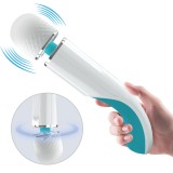 Vibrator Bagheta Berlas, Alb, 29 cm