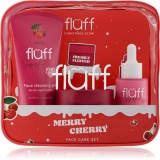 Fluff Christmas Glow Merry Cherry set cadou de Crăciun faciale