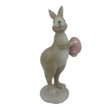 Cumpara ieftin Figurina Iepuras Paste polirasina multicolora 5x6x13 cm