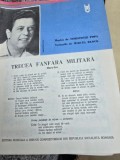 Partitura, Trecea fanfara militara - Temistocle Popa, Mircea Block