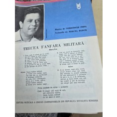 Partitura, Trecea fanfara militara - Temistocle Popa, Mircea Block