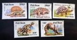 Vietnam (1992) - Serie completă de 5 Timbre "Dinozauri și Reptile Preistorice" (Obliterat / Ștampilat) FN1
