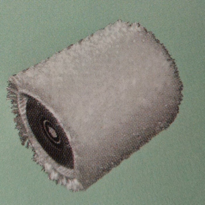 Aplicatoare Textile pentru Ceară - finisaj Kirjes, Manșoane pentru suporturi gonflabile Kirjes 2ks.Mal&iacute; valec pr.20x32 mm