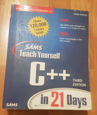 Sams Teach Yourself C++ in 21 Days de Jesse Liberty foto