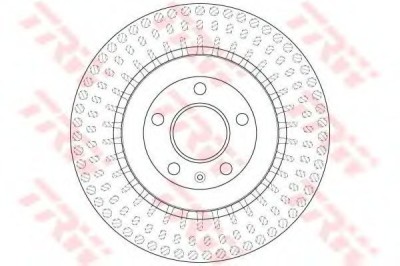 Disc frana AUDI A6 (4G2, C7, 4GC) (2010 - 2016) TRW DF6175S foto
