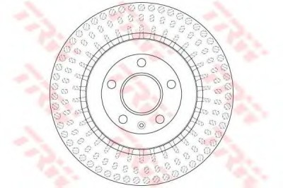 Disc frana AUDI Q7 (4M) (2015 - 2016) TRW DF6175S foto