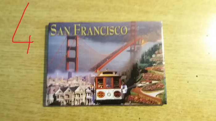 D3 - Magnet frigider - Tematica turism - America 5